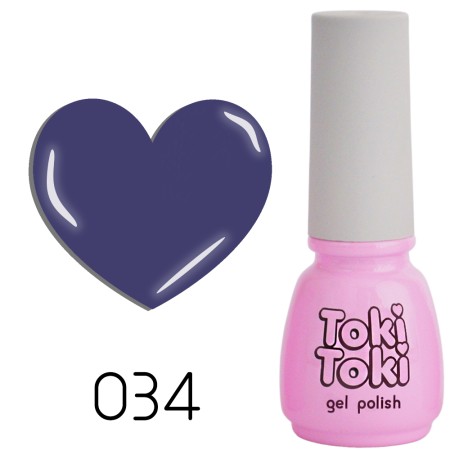 Гель лак Toki-Toki  №34, 5мл